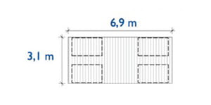 Marinetek Meritähti 1, betonilaituri