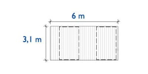 Marinetek Meritaimen, betonilaituri